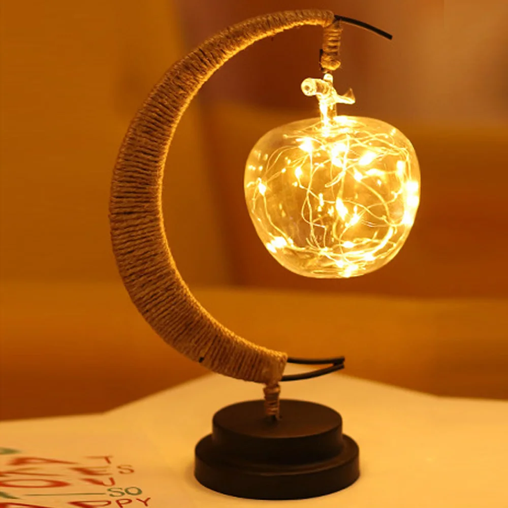 Led Decorative Light Star Moon Light Handmade Battery Wrought Iron Night Light Decorative Warm Lights
Led Decorative Light Star Moon Light Handmade Battery Wrought Iron Night Light Decorative Warm Lights