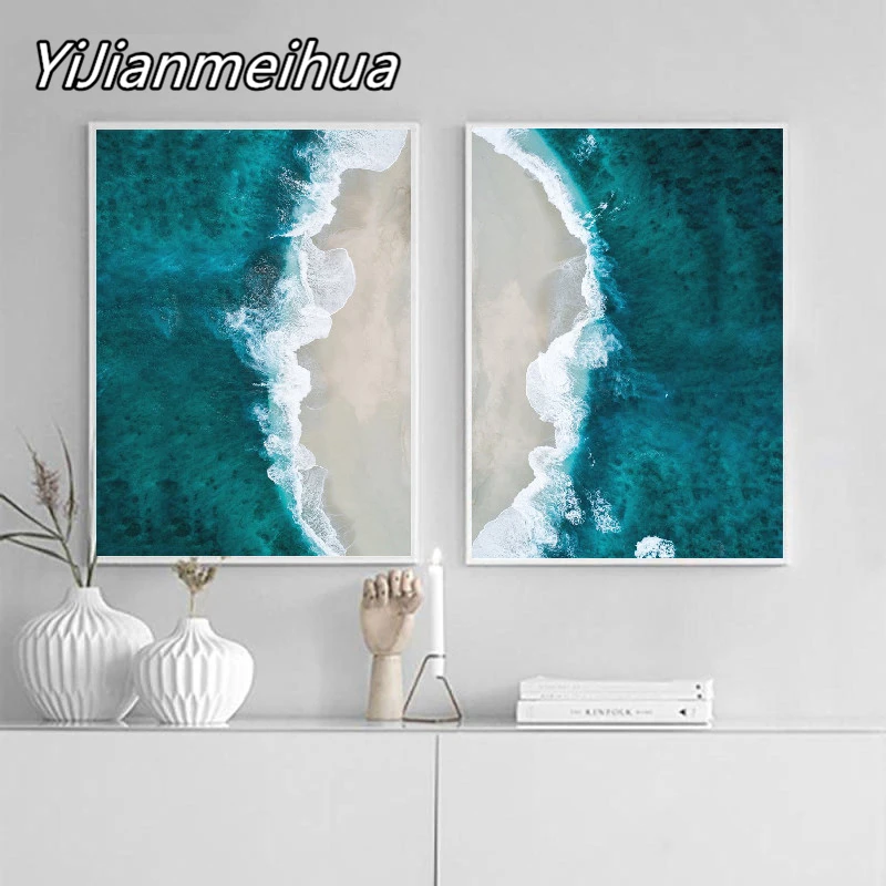 Beach Wall Art Print Ocean Landscape Canvas Poster Art Painting Nordic Decoration Picture Modern Wall Decor for Living Room
Beach Wall Art Print Ocean Landscape Canvas Poster Art Painting Nordic Decoration Picture Modern Wall Decor for Living Room