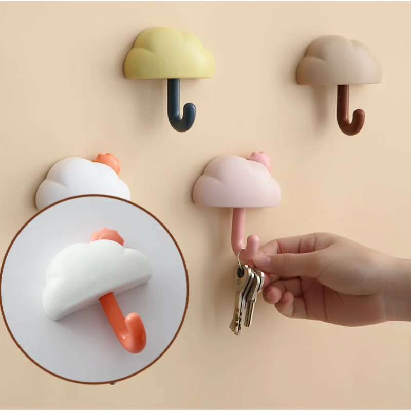 1/3Pcs New cloud key hook Strong Self Adhesive Non-marking Door Wall Hangers Hooks Bathroom Hooks kitchen hook Room Decoration
1/3Pcs New cloud key hook Strong Self Adhesive Non-marking Door Wall Hangers Hooks Bathroom Hooks kitchen hook Room Decoration