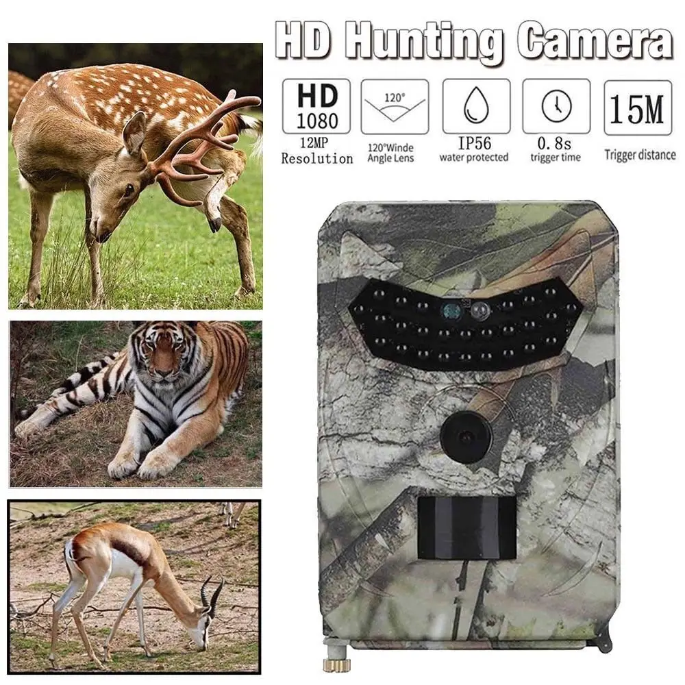 1080P 12MP Trail Camera Infrared Night Vision Scouting Camera for Wildlife Monitoring and Farm
1080P 12MP Trail Camera Infrared Night Vision Scouting Camera for Wildlife Monitoring and Farm