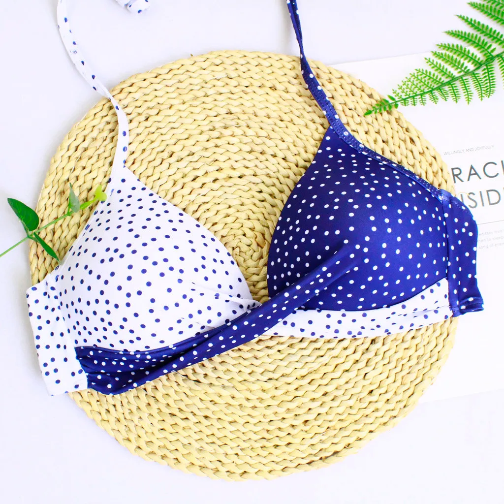 2020 Sexy Women Push-up Padded Bra Tankini Halter Bikini Set Swimsuit Two Pieces Bathing Suit Swimwear Beachwear Lingerie 
2020 Sexy Women Push-up Padded Bra Tankini Halter Bikini Set Swimsuit Two Pieces Bathing Suit Swimwear Beachwear Lingerie