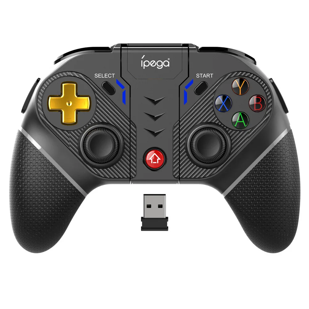 IPEGE Мобильный Bluetooth игровой контроллер Golden Warrior с переключателем программирования макросов/ПК/P3 контроллер
IPEGE Мобильный Bluetooth игровой контроллер Golden Warrior с переключателем программирования макросов/ПК/P3 контроллер