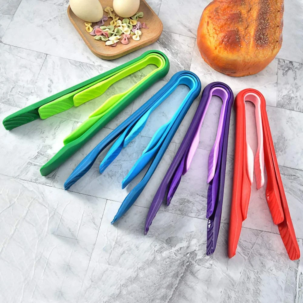 3pcs Plastic Food Tongs Salad Bread Serving Tong Non-Stick Grilling Cooking Tong Barbecue Clip Steak Clips Kitchen Tools
3pcs Plastic Food Tongs Salad Bread Serving Tong Non-Stick Grilling Cooking Tong Barbecue Clip Steak Clips Kitchen Tools