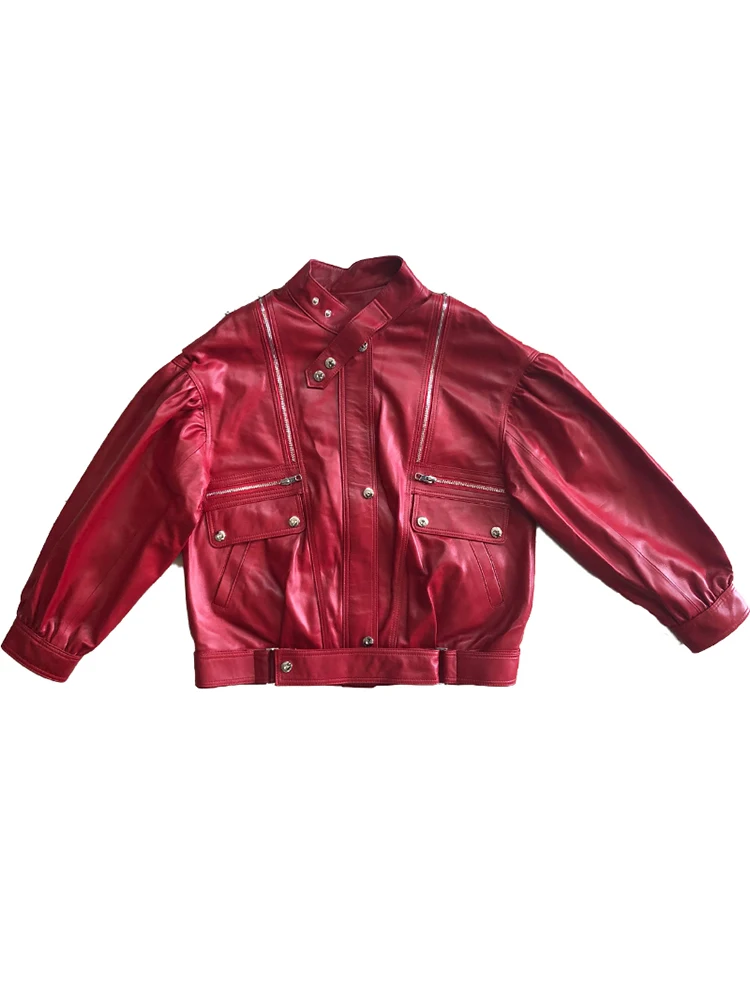 Women 2020 Spring Autumn Fashion Real Genuine Leather Outwears Female Sheepskin Coat Plus Size Ladies Casual Loose Jackets D59
Women 2020 Spring Autumn Fashion Real Genuine Leather Outwears Female Sheepskin Coat Plus Size Ladies Casual Loose Jackets D59