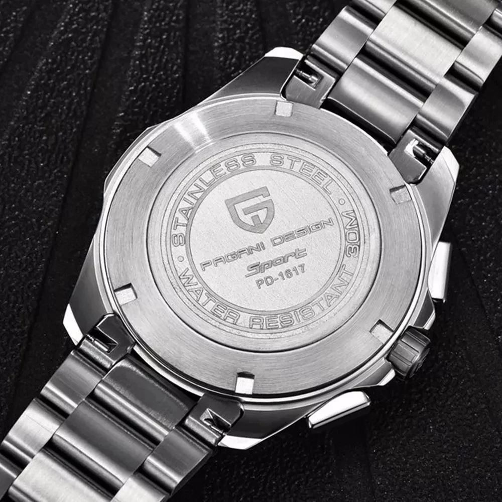 Pagani Design 2021 New Top Fashion Men' Military Quartz Business Watch Sports Stainless Steel Waterproof Clock Relogio Masculino
Pagani Design 2021 New Top Fashion Men' Military Quartz Business Watch Sports Stainless Steel Waterproof Clock Relogio Masculino