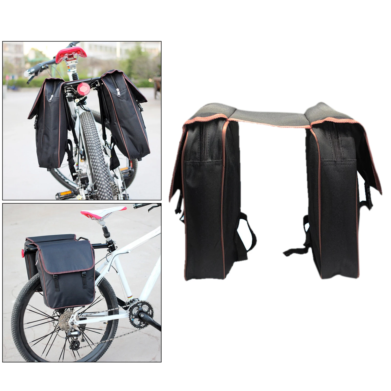 Водонепроницаемая сумка Panniers, седельная сумка большой емкости, сумка для заднего сиденья велосипеда
Водонепроницаемая сумка Panniers, седельная сумка большой емкости, сумка для заднего сиденья велосипеда