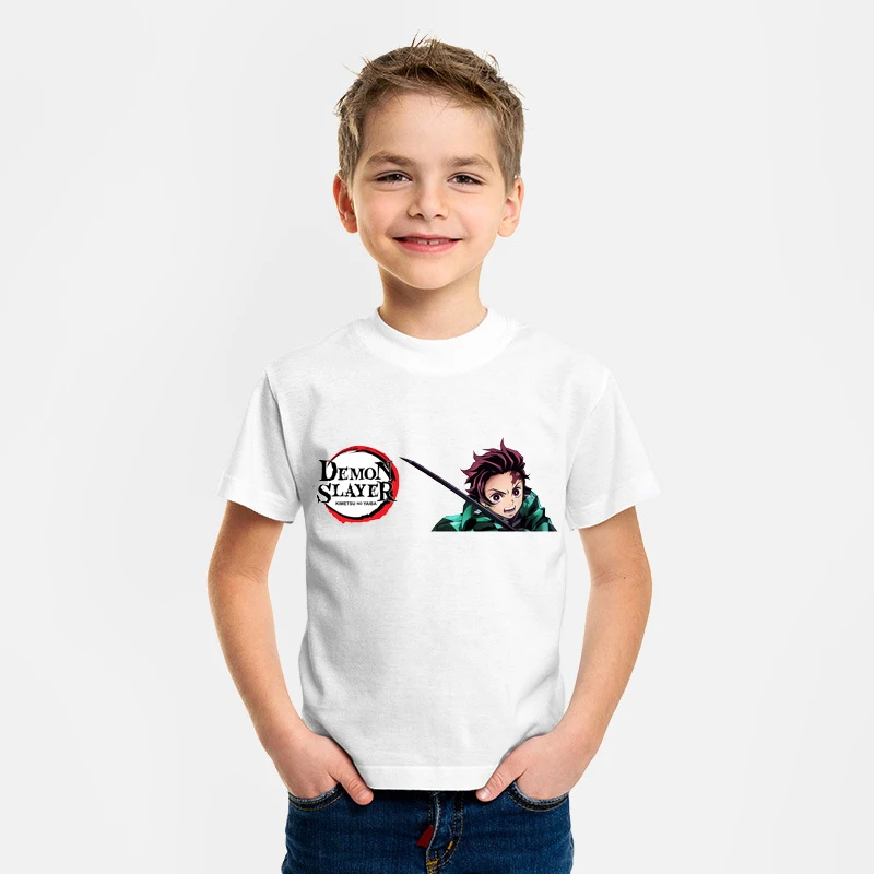 Demon Slayer Kimetsu No Yaiba Japanese Anime T Shirt Kids Cartoon Graphic Cotton Top Tees Children's Harajuku Kawaii T-Shirt
Demon Slayer Kimetsu No Yaiba Japanese Anime T Shirt Kids Cartoon Graphic Cotton Top Tees Children's Harajuku Kawaii T-Shirt