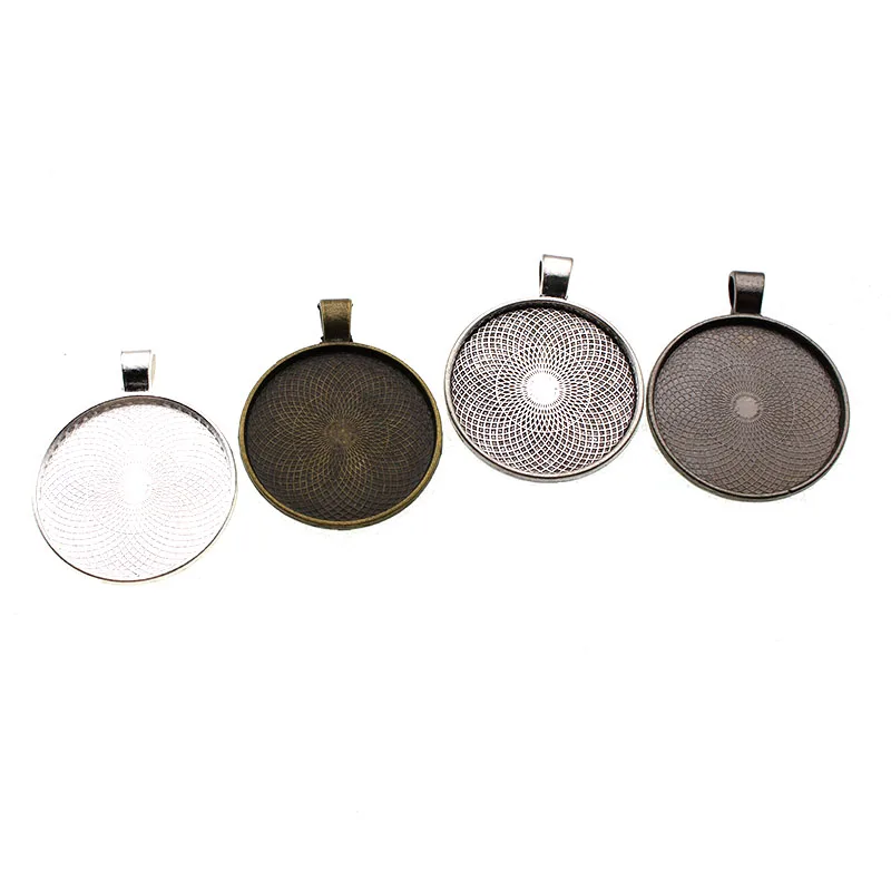 5Pcs/lot Round Pendant Blank Settings Cabochons Bases Bezel Trays Fit 30mm Cabochon Cameo DIY Necklace Jewelry Making
5Pcs/lot Round Pendant Blank Settings Cabochons Bases Bezel Trays Fit 30mm Cabochon Cameo DIY Necklace Jewelry Making