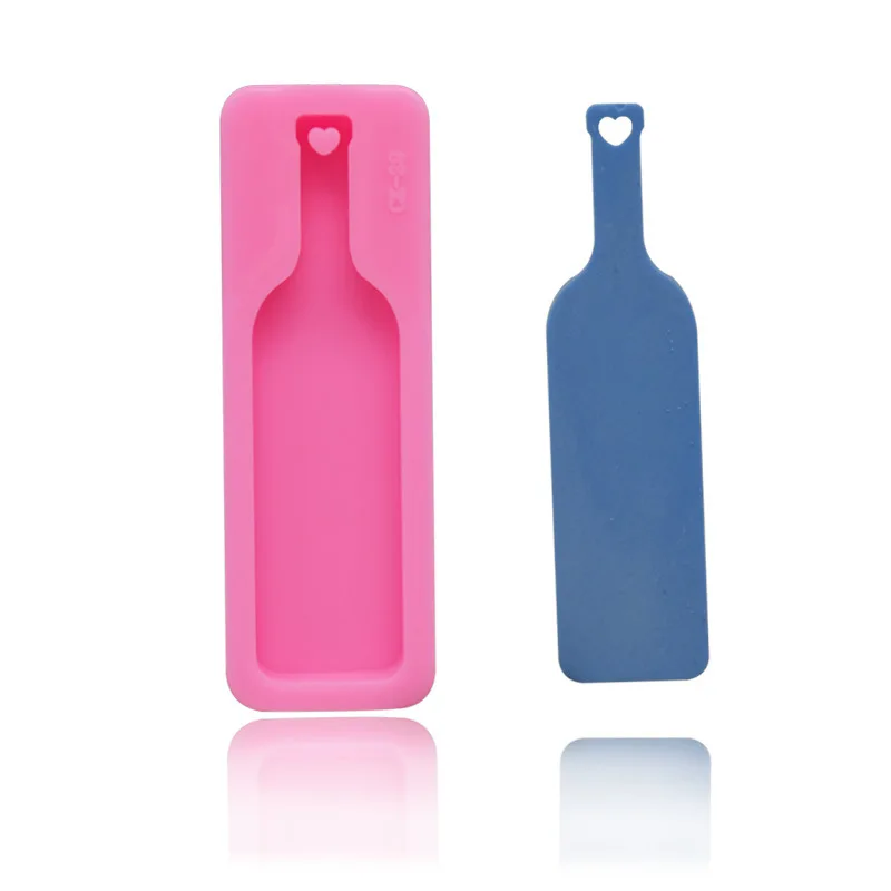 DIY Silicone Mirror Epoxy Red Wine Bottle Keychain Pendant Mold Used To Make Keychain Jewelry Pendants Resin Jewelry Tools
DIY Silicone Mirror Epoxy Red Wine Bottle Keychain Pendant Mold Used To Make Keychain Jewelry Pendants Resin Jewelry Tools