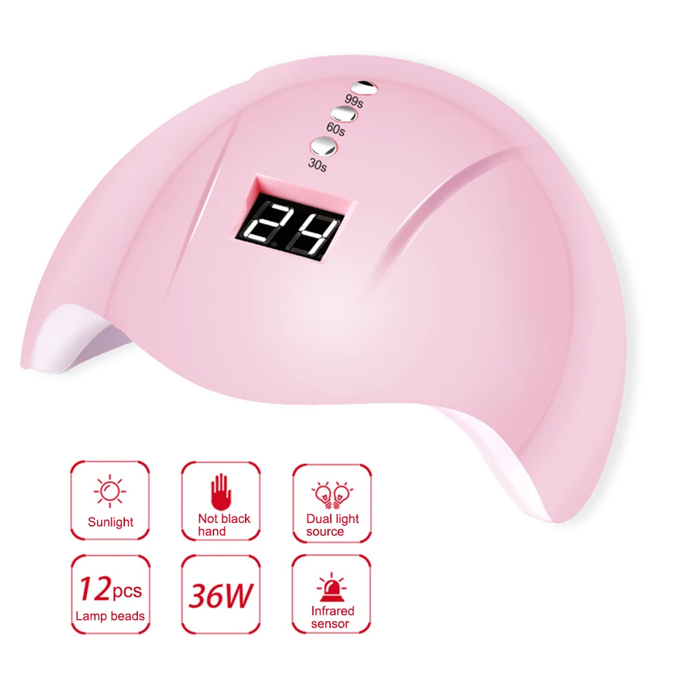 27pcs Professional Manicure Set 36W UV LED Nail Lamp Dryer Nail Files Nail Gel Polish Soak Off Gel Nail Polish Nail Art Tools
27pcs Professional Manicure Set 36W UV LED Nail Lamp Dryer Nail Files Nail Gel Polish Soak Off Gel Nail Polish Nail Art Tools