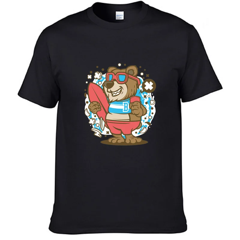 Hot sale men's cotton loose short-sleeved oversized street hip-hop cartoon racing animal Harajuku T-shirt short-sleeved shirt
Hot sale men's cotton loose short-sleeved oversized street hip-hop cartoon racing animal Harajuku T-shirt short-sleeved shirt