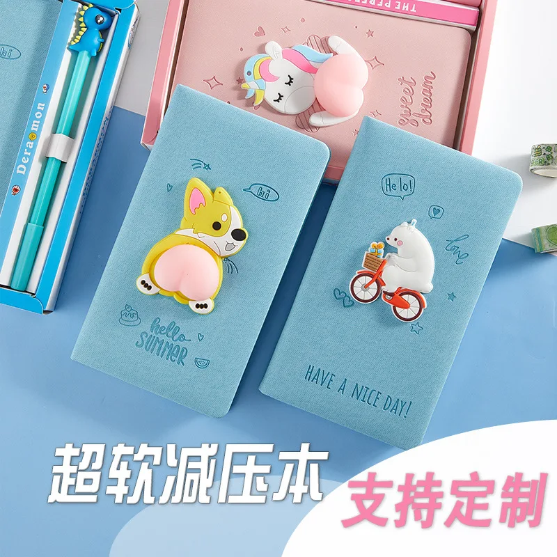 Cartoon Notebook Set Cute Decompression Book Student Prize Note Book Girl Diary Hand Ledger Notebooks for Students
Cartoon Notebook Set Cute Decompression Book Student Prize Note Book Girl Diary Hand Ledger Notebooks for Students
