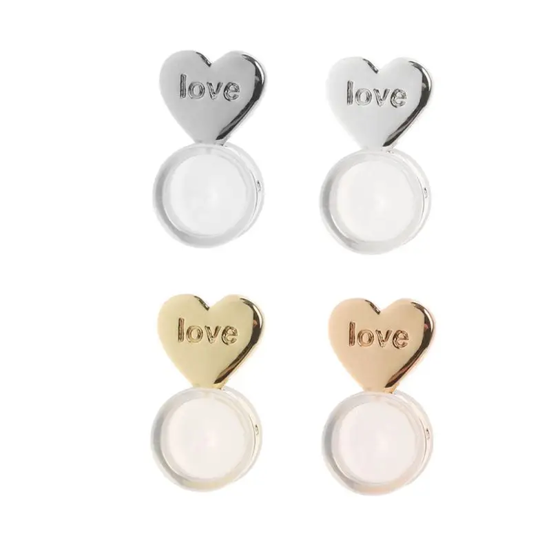 10Pcs Heart Love Magic Earring Lifters Earring Lifts Backs Adjustable Hypoallergenic Earring Nuts Ear Lobe Support
10Pcs Heart Love Magic Earring Lifters Earring Lifts Backs Adjustable Hypoallergenic Earring Nuts Ear Lobe Support