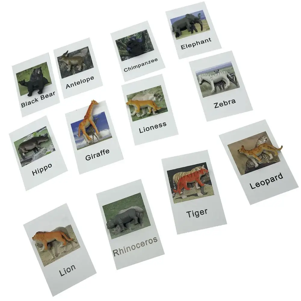 12PCS/Set Innovative Montessori Animal Figures Match Set Matching Cards Learning Toys Early Learning Manipulative Toys Kids Gift
12PCS/Set Innovative Montessori Animal Figures Match Set Matching Cards Learning Toys Early Learning Manipulative Toys Kids Gift