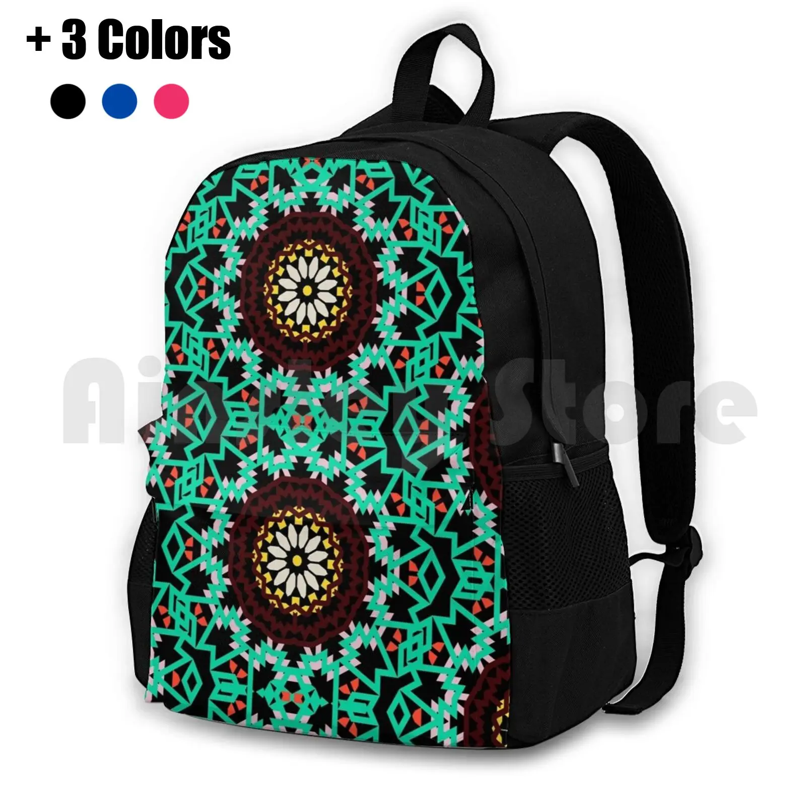 Bohemian Pattern With Big Abstract Flowers Outdoor Hiking Backpack Riding Climbing Sports Bag Bohemian Boho Chic Pattern
Bohemian Pattern With Big Abstract Flowers Outdoor Hiking Backpack Riding Climbing Sports Bag Bohemian Boho Chic Pattern