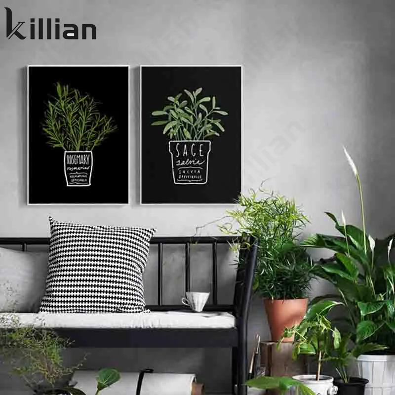 Home Canvas Painting Picture Decoration Kitchen Office Wall Plants and Letters Painting Art Print Nordic Style Fashion Poster
Home Canvas Painting Picture Decoration Kitchen Office Wall Plants and Letters Painting Art Print Nordic Style Fashion Poster