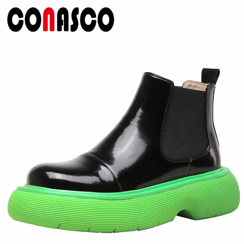 CONASCO Fashion Women Ankle Boots Autumn Winter Warm Cow Leather Causal BasicProm Office Working Boots Punk Mixed Colors Woman
CONASCO Fashion Women Ankle Boots Autumn Winter Warm Cow Leather Causal BasicProm Office Working Boots Punk Mixed Colors Woman