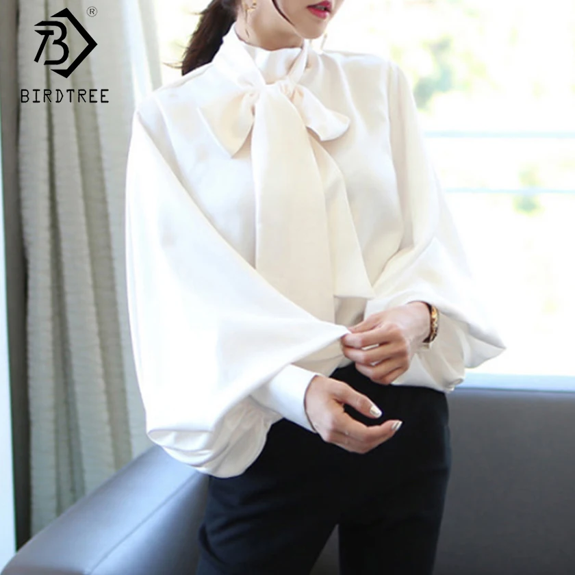 2020 Spring New Women's Office Lady Lace-up Bow Chiffon Shirt Fashion Lantern Sleeve Mandarin Collar Blouse Female Tops T03401O
2020 Spring New Women's Office Lady Lace-up Bow Chiffon Shirt Fashion Lantern Sleeve Mandarin Collar Blouse Female Tops T03401O