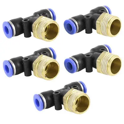 5 шт. 3/8PT наружная резьба к 6 мм трубе T-образный пневматический быстроразъемный адаптер
5 шт. 3/8PT наружная резьба к 6 мм трубе T-образный пневматический быстроразъемный адаптер