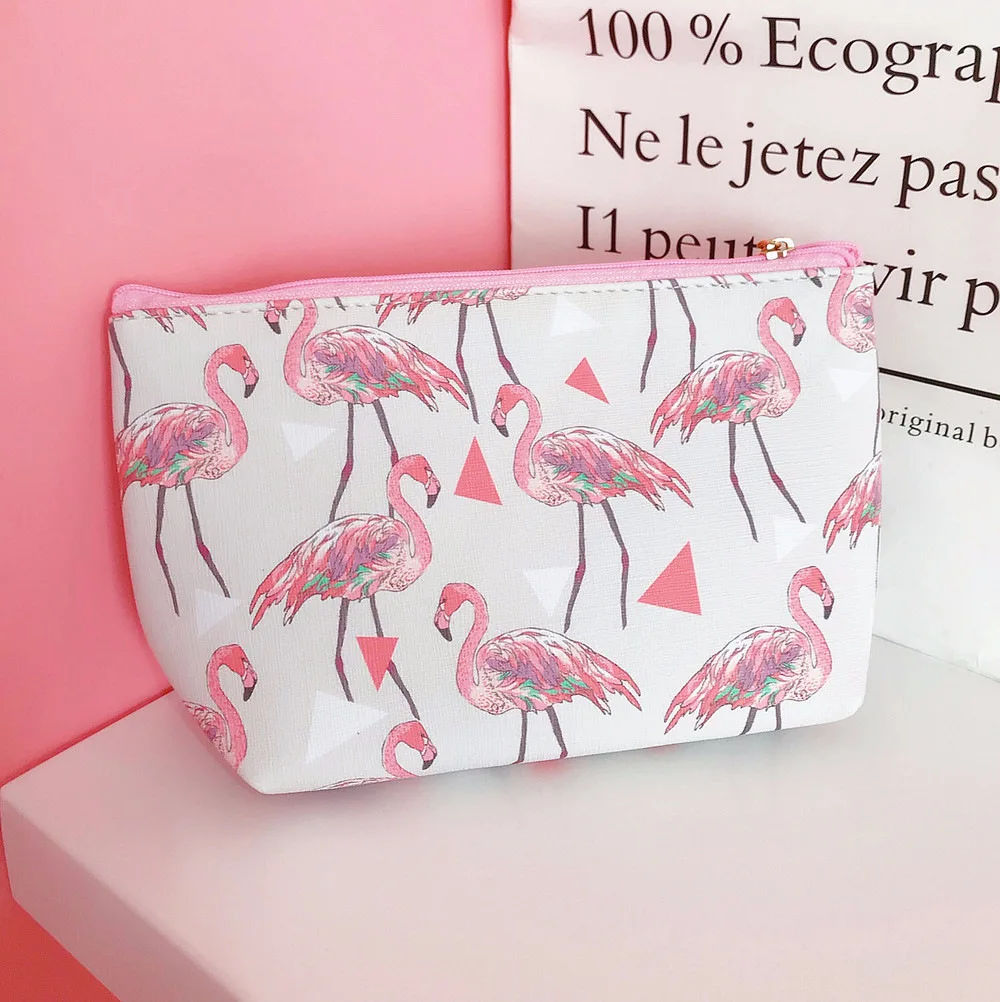 1pcs Fashion Cartoon Flamingo Portable Cosmetic Bag Women PU Toiletry Storage Makeup Bags Girl Lovely Waterproof Travel Handbag
1pcs Fashion Cartoon Flamingo Portable Cosmetic Bag Women PU Toiletry Storage Makeup Bags Girl Lovely Waterproof Travel Handbag