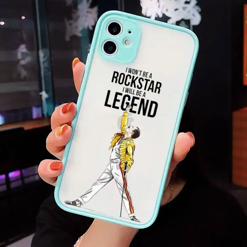 Freddie Mercury Queen band luxury design Phone Case matte transparent For iphone 7 8 11 12 plus mini x xs xr pro max cover
Freddie Mercury Queen band luxury design Phone Case matte transparent For iphone 7 8 11 12 plus mini x xs xr pro max cover