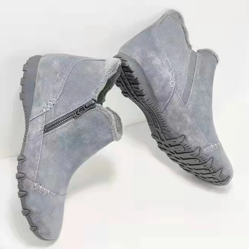 Ladies Warm Plush Lined High-top Leather Casual Shoes 2021 New Winter Ladies Boots Thick Leather Boots Zapatos Para Mujer
Ladies Warm Plush Lined High-top Leather Casual Shoes 2021 New Winter Ladies Boots Thick Leather Boots Zapatos Para Mujer