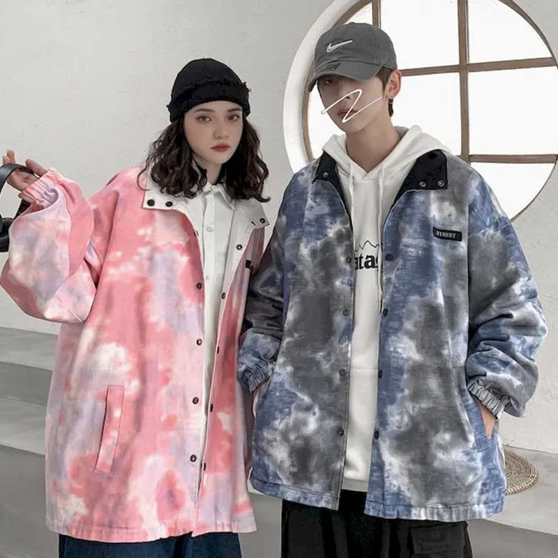 Autumn loose jacket men's casual fashion coat tie-dye trend double-sided jacket square collar fashion trend loose wild 2020 new
Autumn loose jacket men's casual fashion coat tie-dye trend double-sided jacket square collar fashion trend loose wild 2020 new