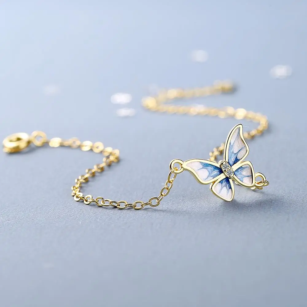 Todorova Gold Color Butterfly Pendant Bracelet For Women Korean Simple Chian Bracelet Elegant Birthday Party Jewelry
Todorova Gold Color Butterfly Pendant Bracelet For Women Korean Simple Chian Bracelet Elegant Birthday Party Jewelry