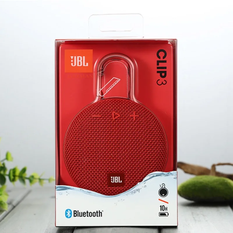 JBL CLIP 3 Wireless Bluetooth Speaker IPX7 Waterproof Sports Speaker Outdoor Portable Speakers With Mic
JBL CLIP 3 Wireless Bluetooth Speaker IPX7 Waterproof Sports Speaker Outdoor Portable Speakers With Mic