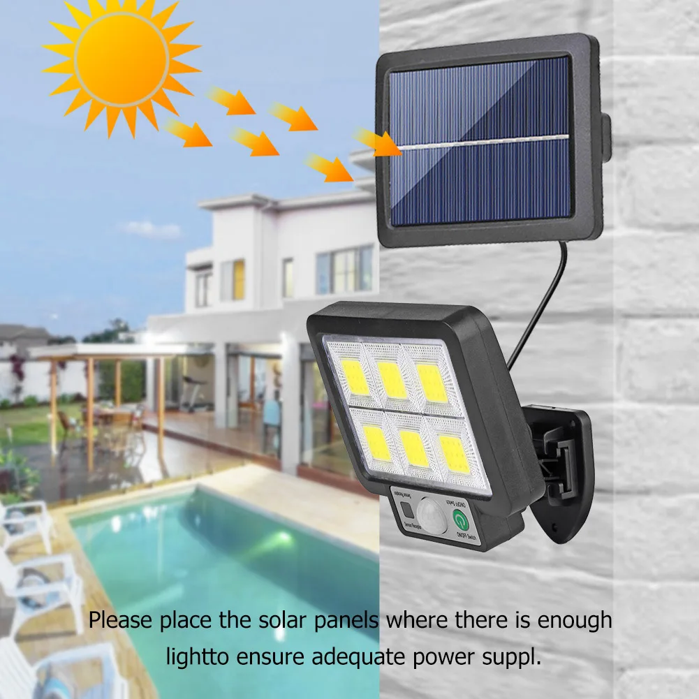 Solar Powered Wall Light Outdoor Waterproof PIR Motion Sensor Lighting Park Courtyard Fence Street Garden Decoration Lamp
Solar Powered Wall Light Outdoor Waterproof PIR Motion Sensor Lighting Park Courtyard Fence Street Garden Decoration Lamp