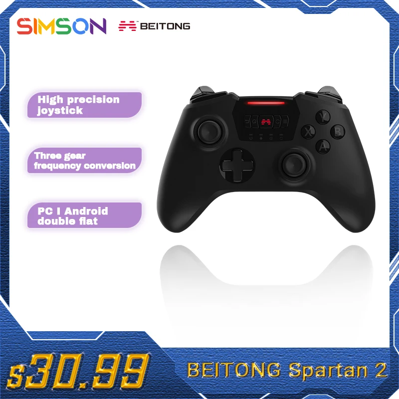 Beitong Betop Spartan 2 многошаблонный мобильный игровой контроллер NBA 2K22 Far Cry 6 Deathloop steam Android Поддержка Ps5 джойстик
Beitong Betop Spartan 2 многошаблонный мобильный игровой контроллер NBA 2K22 Far Cry 6 Deathloop steam Android Поддержка Ps5 джойстик