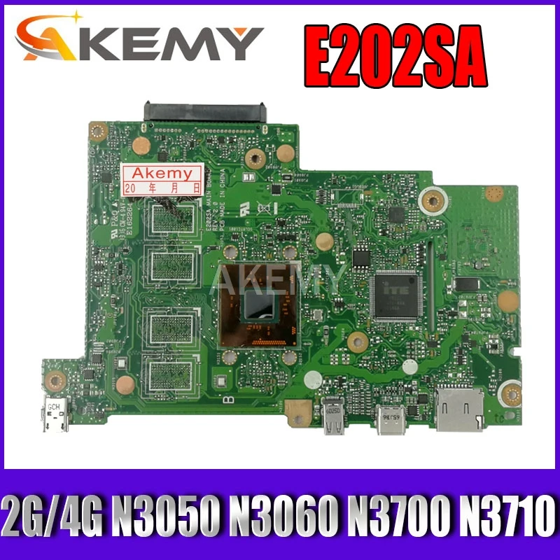 Akemy E202SA Laptop motherboard For Asus E202S E202SA mainboard E202SA motherboard With 2G/4G N3050 N3060 N3700 N3710
Akemy E202SA Laptop motherboard For Asus E202S E202SA mainboard E202SA motherboard With 2G/4G N3050 N3060 N3700 N3710