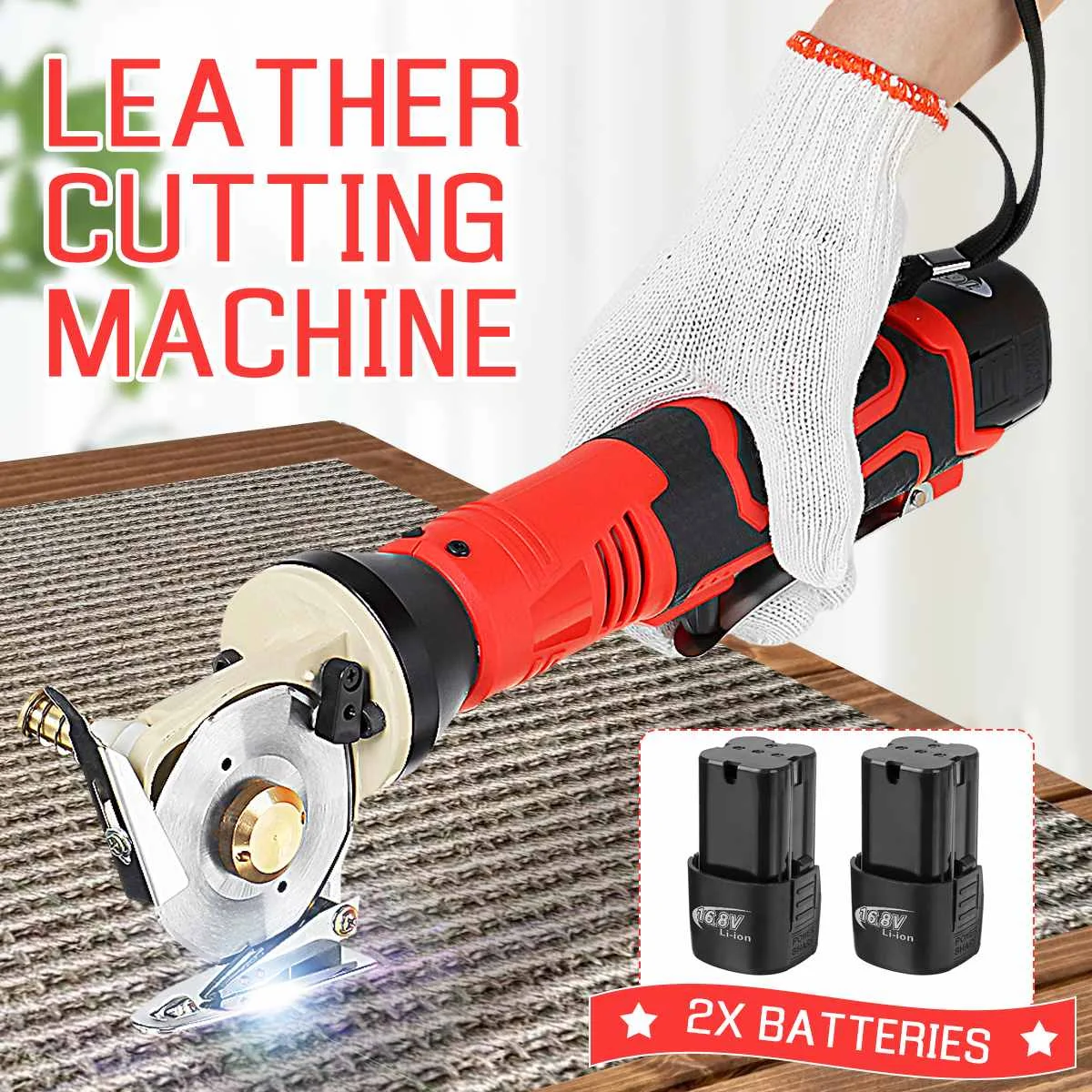 16.8V Tailor Scissor Shears Cordless Handheld Electric Scissors Fabric Leather Cloth Sewing DIY Knife Rechargeable With Battery
16.8V Tailor Scissor Shears Cordless Handheld Electric Scissors Fabric Leather Cloth Sewing DIY Knife Rechargeable With Battery