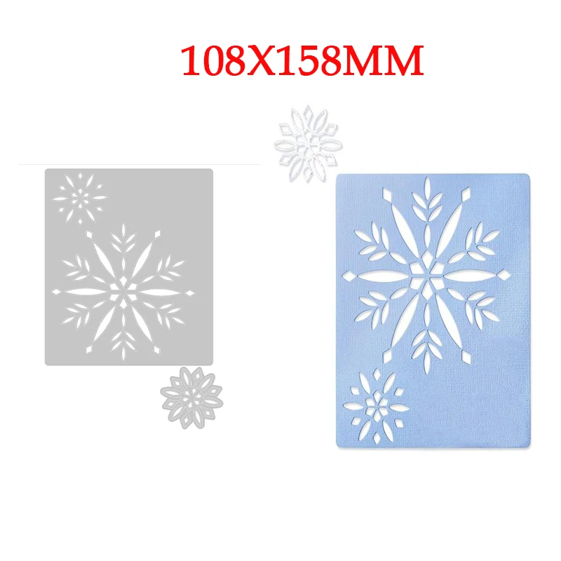 Christmas New Arrival SNOWFLAKE Cutting Dies Stamps Scrapbooking Mold Cut Handmade Greeting Card Craft Decoration Metal Dies
Christmas New Arrival SNOWFLAKE Cutting Dies Stamps Scrapbooking Mold Cut Handmade Greeting Card Craft Decoration Metal Dies