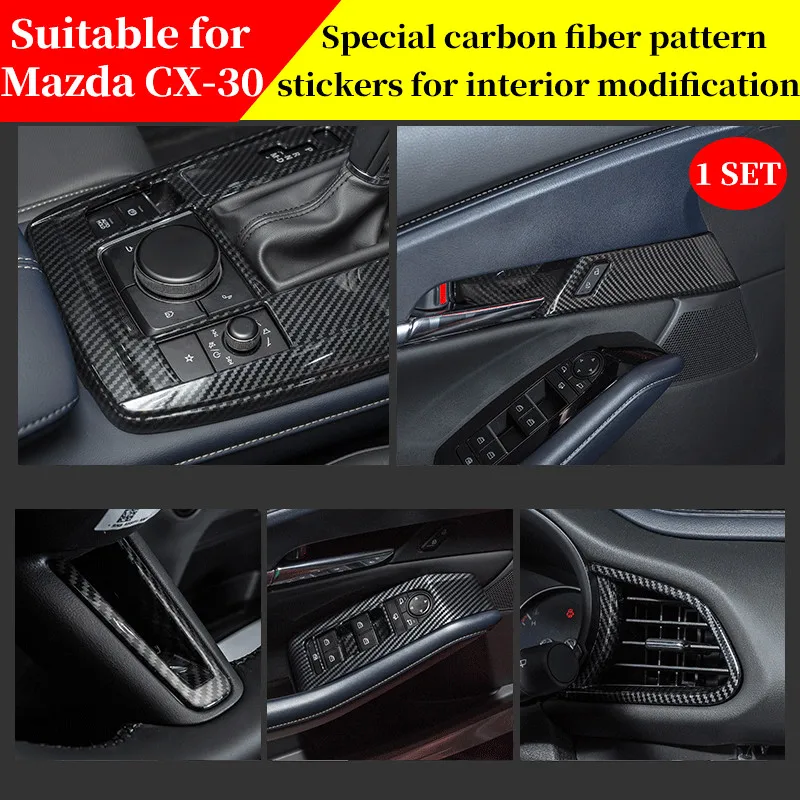 FOR Mazda CX-30 CX30 Car Stickers Carbon Fiber Car Color Film Body Sticker Car Decoration Stickers Auto Product Car Accessories
FOR Mazda CX-30 CX30 Car Stickers Carbon Fiber Car Color Film Body Sticker Car Decoration Stickers Auto Product Car Accessories