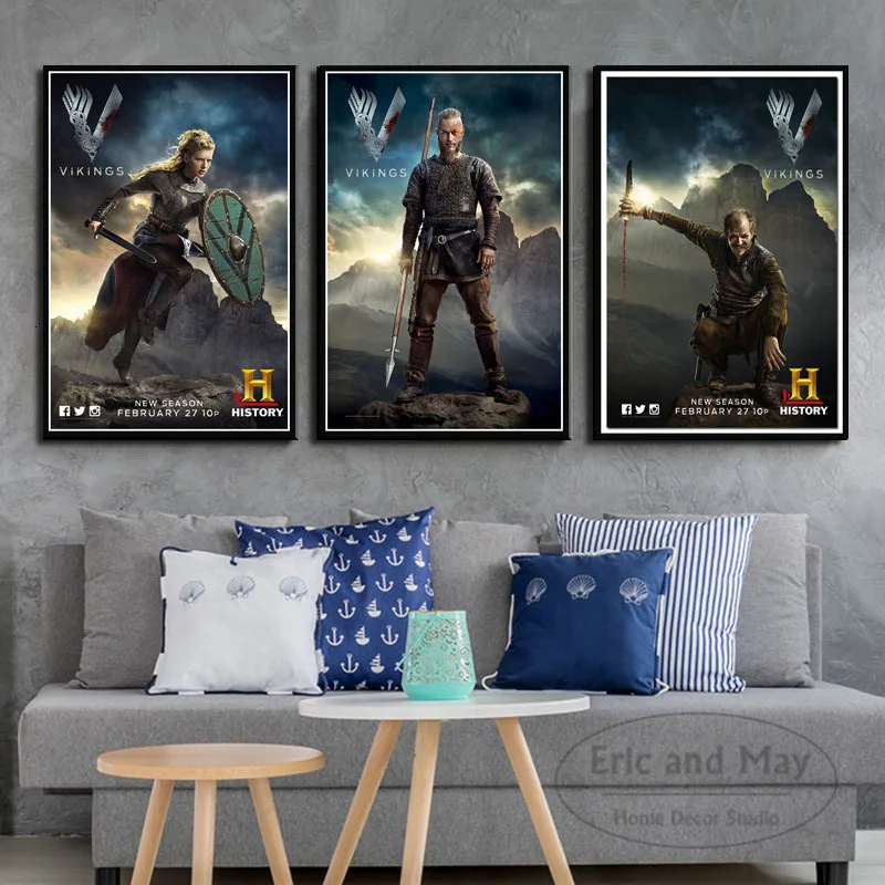 Vikings Classical Tv Series Show Posters Wall Art Pictures Decorative Printed Canvas Paintings For Living Room Home Decor
Vikings Classical Tv Series Show Posters Wall Art Pictures Decorative Printed Canvas Paintings For Living Room Home Decor