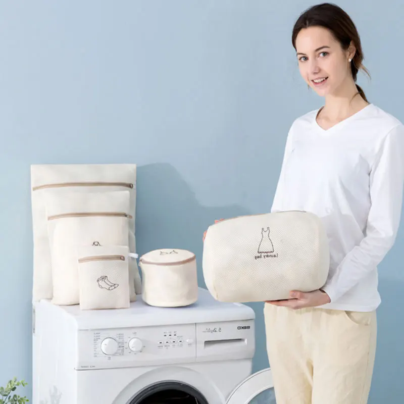 Household laundry bag underwear classified loading and washing to prevent clothing winding and reduce clothing wear
Household laundry bag underwear classified loading and washing to prevent clothing winding and reduce clothing wear
