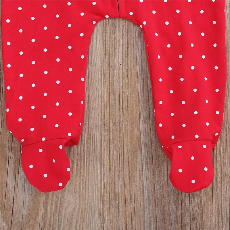 Newborn Baby Long Sleeve Jumpsuit Long Pants Autumn Fashion Baby Boy Fawn Polka Dot Zipper One Piece Christmas Rompers and Hat
Newborn Baby Long Sleeve Jumpsuit Long Pants Autumn Fashion Baby Boy Fawn Polka Dot Zipper One Piece Christmas Rompers and Hat