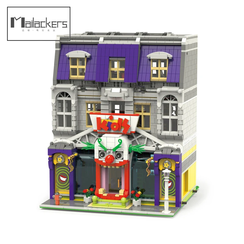 Clown Park City Street View Building Blocks Christmas Toys for Boys Figures Construction Block Friends Boy Child Toy Bricks Kids
Clown Park City Street View Building Blocks Christmas Toys for Boys Figures Construction Block Friends Boy Child Toy Bricks Kids