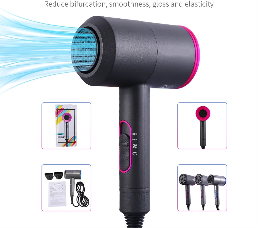 new2000W Professional Salon Hair Dryer 2 in 1 Hot Air Brush Hair Dryers Negative Ionic Hair Blow Dryer Strong Wind Hot Dryer
new2000W Professional Salon Hair Dryer 2 in 1 Hot Air Brush Hair Dryers Negative Ionic Hair Blow Dryer Strong Wind Hot Dryer
