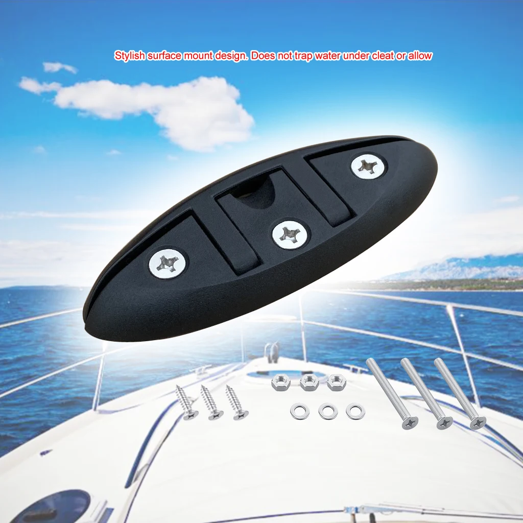 5inch Nylon Sailboats Flip Up Folding Pull Up Cleat Dock Deck Boat marine Kayak hardware Line Rope mooring Cleat accessories
5inch Nylon Sailboats Flip Up Folding Pull Up Cleat Dock Deck Boat marine Kayak hardware Line Rope mooring Cleat accessories