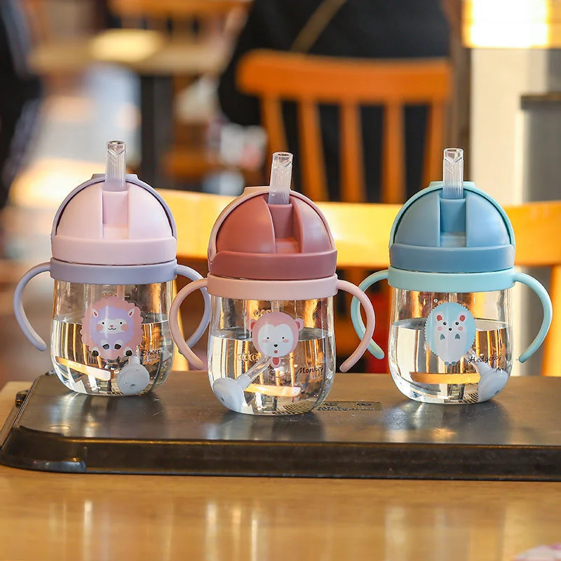 250ml Baby Bottles Drinking Cup Feeding Bottle With Straw Gravity Ball Wide-Caliber Kids Drinking Milk Water Dual-Use Bottle
250ml Baby Bottles Drinking Cup Feeding Bottle With Straw Gravity Ball Wide-Caliber Kids Drinking Milk Water Dual-Use Bottle