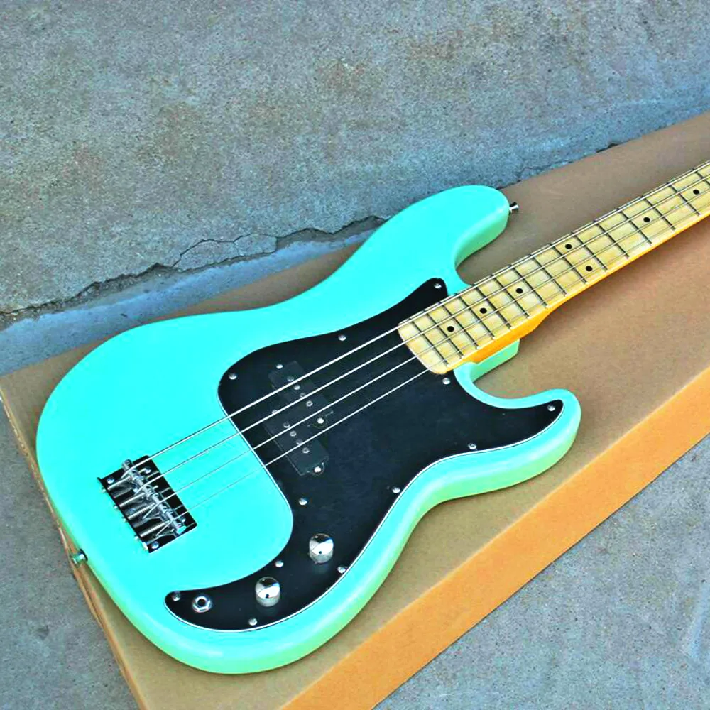 2021 Top quality FDPB-6006 light green color solid body maple fretboard 4 strings Precision Bass guitar
2021 Top quality FDPB-6006 light green color solid body maple fretboard 4 strings Precision Bass guitar