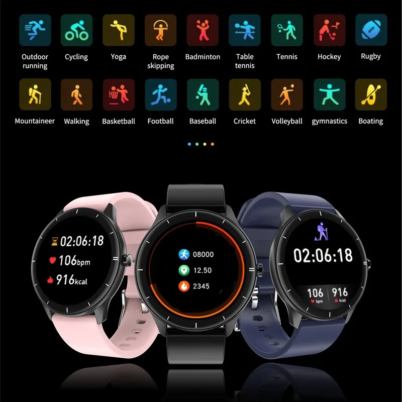 2021 New Smart Watch Men Blood Pressure Heart Rate Body Temperature Monitoring IP68 Waterproof Fitness Tracker Smartwatch Women
2021 New Smart Watch Men Blood Pressure Heart Rate Body Temperature Monitoring IP68 Waterproof Fitness Tracker Smartwatch Women