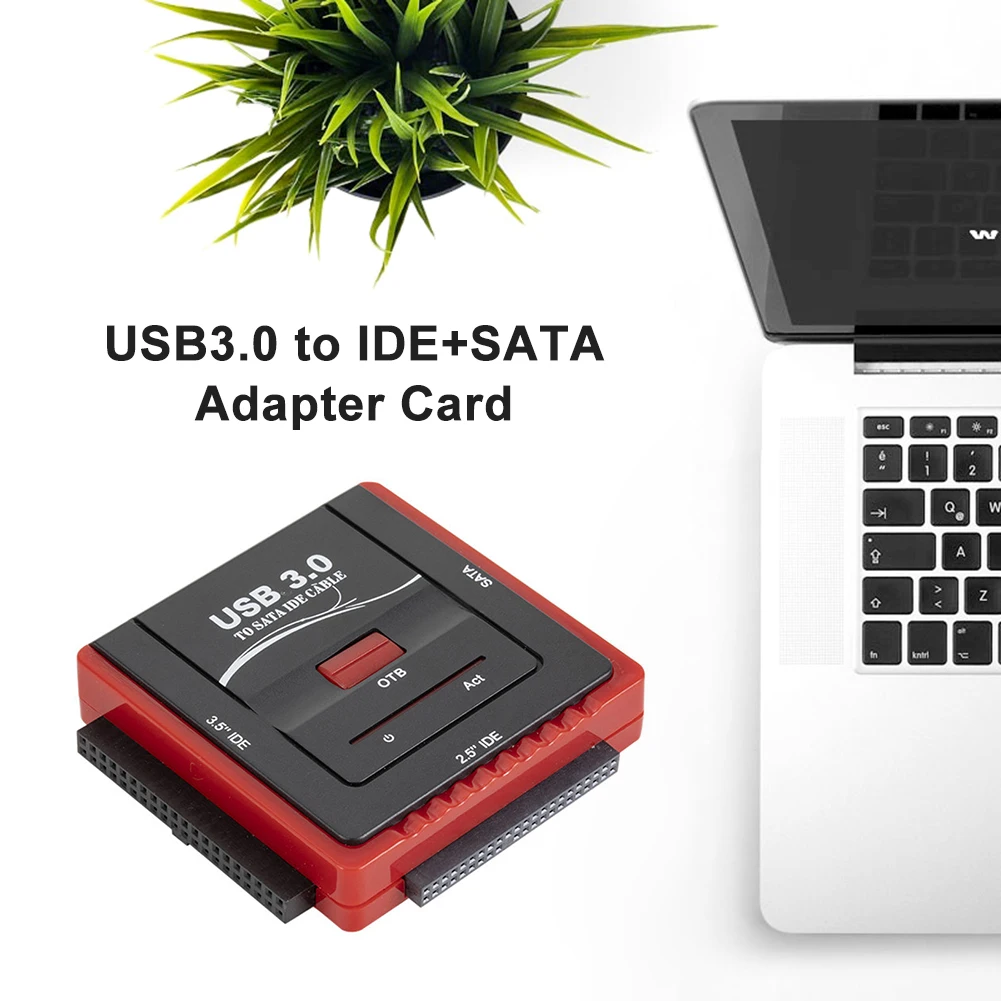 

Адаптер 480 Мбит/с USB 3,0 2,0 на IDE SATA для жестких дисков 2,5/3,5 дюйма HDD SSD USB адаптер для передачи данных Аксессуары для ПК