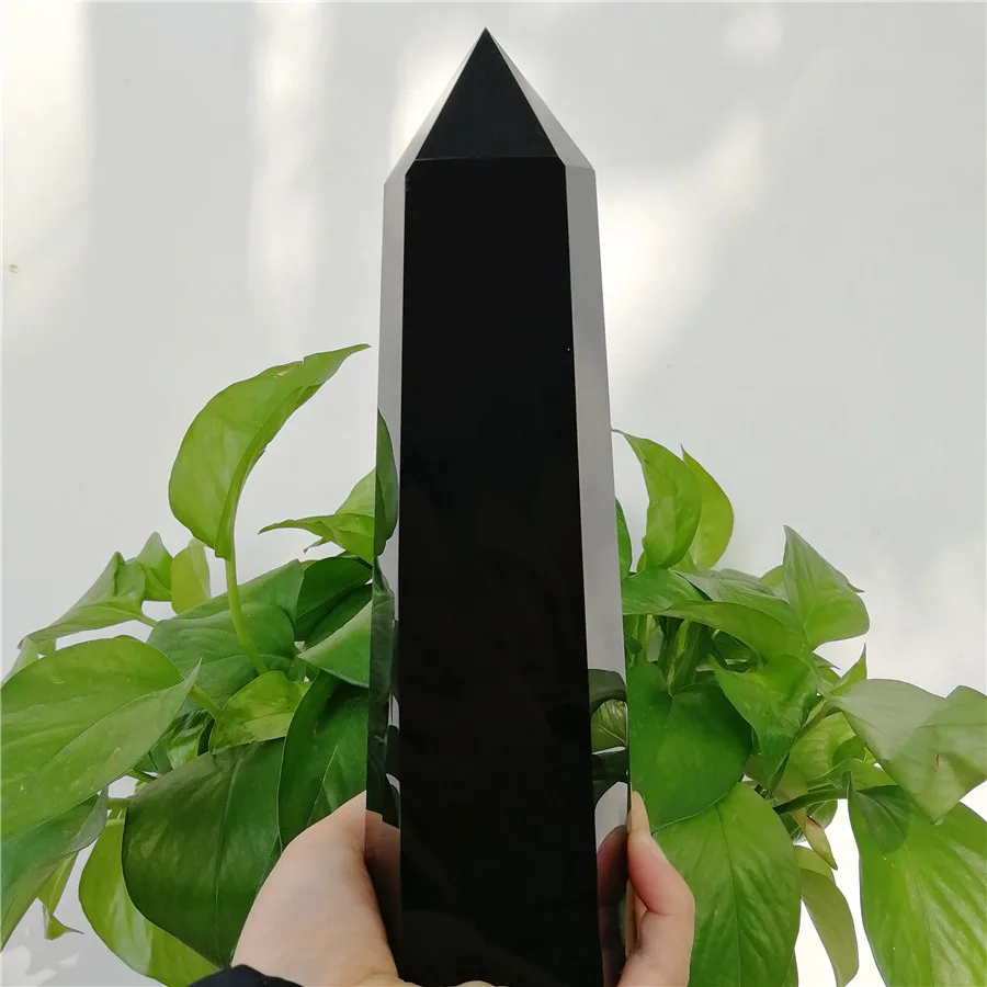 1KGS Large Natural Black Obsidian Point Tower Fengshui Crystal Gemstones Spirit Chakra Healing For Home Decoration Gifts Chakra
1KGS Large Natural Black Obsidian Point Tower Fengshui Crystal Gemstones Spirit Chakra Healing For Home Decoration Gifts Chakra