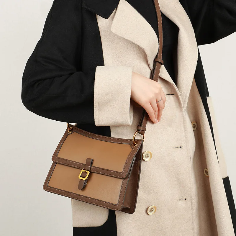 Ladies Handbag New Leather Fashion High Quality Texture Large Capacity Shoulder Female Small Square Bag Women Commuter Messenger
Ladies Handbag New Leather Fashion High Quality Texture Large Capacity Shoulder Female Small Square Bag Women Commuter Messenger