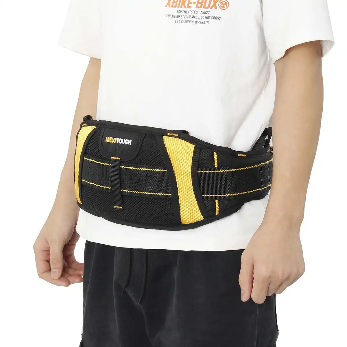 Multi-function Electrician Tool Bag Waist Pocket Waist Reduce Weight-Bearing Tooling Strap Kit Belt Storage Holder Organizer
Multi-function Electrician Tool Bag Waist Pocket Waist Reduce Weight-Bearing Tooling Strap Kit Belt Storage Holder Organizer