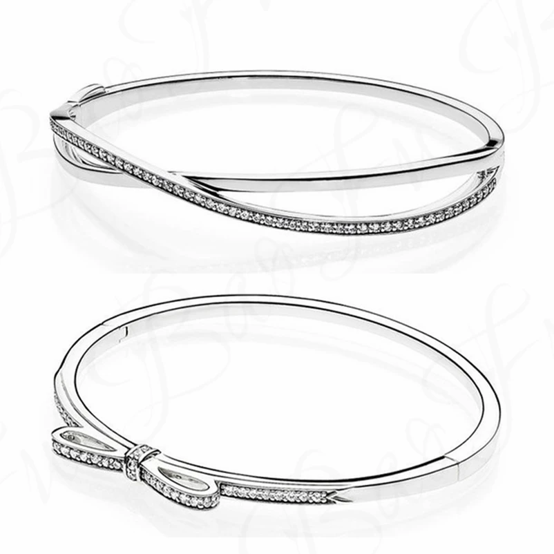 Suitable For European Original Women 925 Sterling Silver Bracelets Shiny Bows And Crisscross Bracelets Luxury Fashion Jewelry
Suitable For European Original Women 925 Sterling Silver Bracelets Shiny Bows And Crisscross Bracelets Luxury Fashion Jewelry