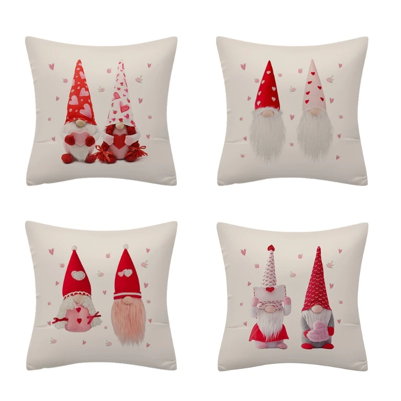 Gnome Christmas Throw Pillow Cover 18 x 18 Inch Valentine Pillowcase Swedish Tomte Scandinavian Cushion Covers Decor
Gnome Christmas Throw Pillow Cover 18 x 18 Inch Valentine Pillowcase Swedish Tomte Scandinavian Cushion Covers Decor